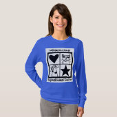 WCRAS Personeel Long-Sleeve Shirt Blue (Voorkant volledig)