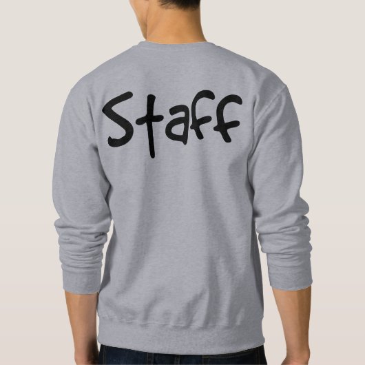 WCRAS-personeel Sweatshirt Grey (Achterkant)