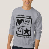 WCRAS-personeel Sweatshirt Grey (Voorkant)