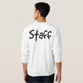 WCRAS Personeel Sweatshirt White (Achterkant volledig)