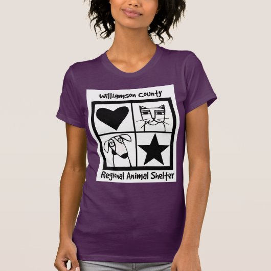 WCRAS Personeel T-shirt van gekapte eierplanten, v (Voorkant)