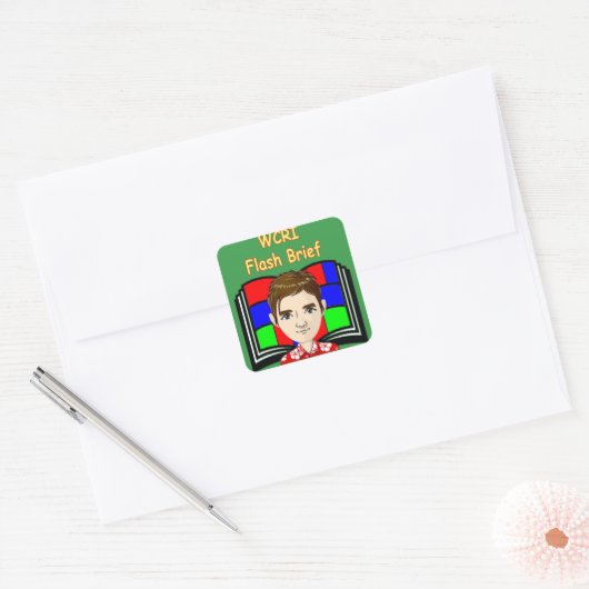 WCRI Flash Brief Sticker (Envelop)