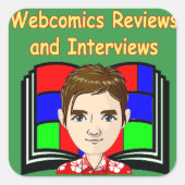 WCRI-stickers Vierkante Sticker (Voorkant)