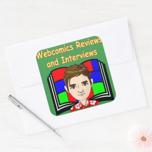 WCRI-stickers Vierkante Sticker (Envelop)