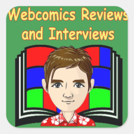 WCRI-stickers Vierkante Sticker