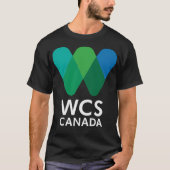WCS Canada Logo White Text T-shirt (Voorkant)