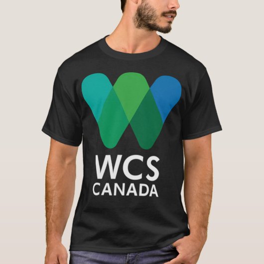 WCS Canada Logo White Text T-shirt (Voorkant)