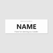 WCS Leader Name Tag (Voorkant)