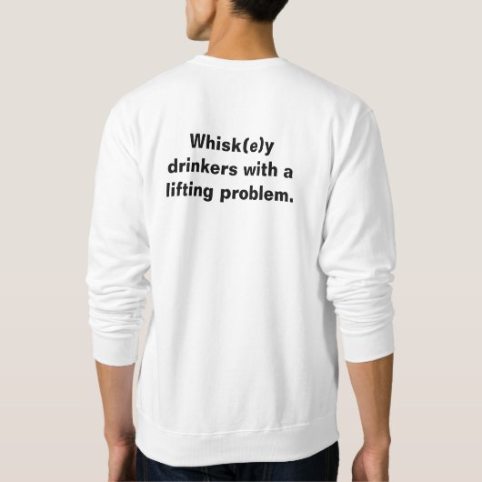 WD Barbell Basic Sweatshirt (Achterkant)