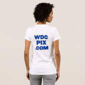 WDCPIX.COM GIRL T-SHIRT (Achterkant volledig)