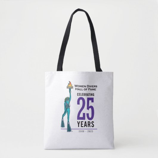 WDHOF 25e Jubileum Canvas tas (Voorkant)