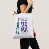 WDHOF 25e Jubileum Canvas tas (Dichtbij)