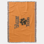 WDM, hoogschoolvallei van Iowa Deken (Voorkant Verticaal)