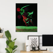 WDV - 225 - Healing Burn Poster (Thuiskantoor)