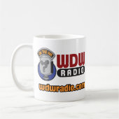 WDW-radio-Logo Koffiemok (Links)