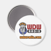 WDW-radio-Logo Magneet (Voorkant / Achterkant)