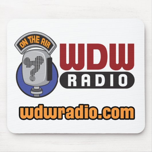 WDW-radio-Logo Muismat (Voorkant)