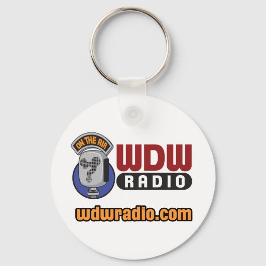 WDW-radio-Logo Sleutelhanger (Voorkant)