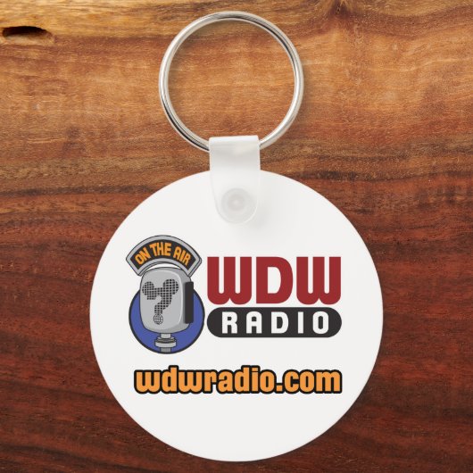WDW-radio-Logo Sleutelhanger (Voorkant)