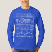 WDW Radio Ugly Kerstkeuker T-shirt (Voorkant)
