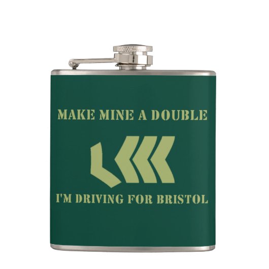 WDYHC Bristol Flask Heupfles (Voorkant)