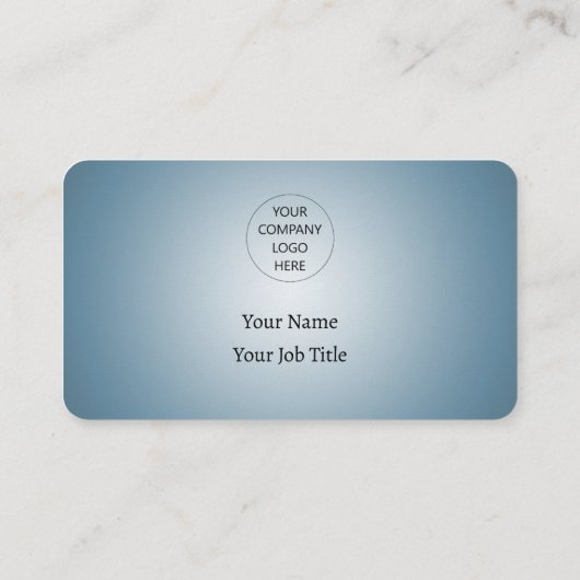 We accepteren bitmunt QR Code gradiënt blauw Visitekaartje (Achterkant)