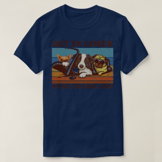 We achtervolgden ons t-shirt (Design voorkant)