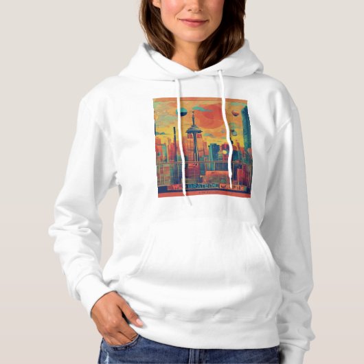 "We ademen samen" Hoodie (Voorkant)