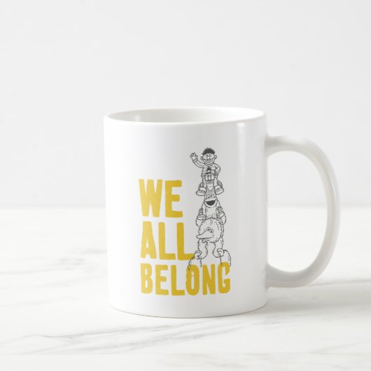 We All Belong Koffiemok (Rechts)