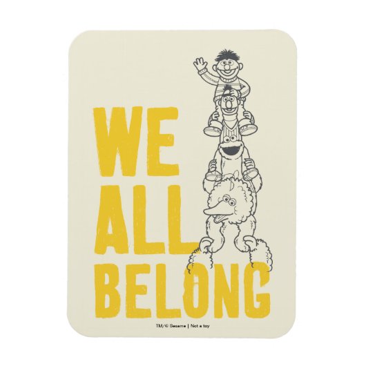We All Belong Magneet (Verticaal)