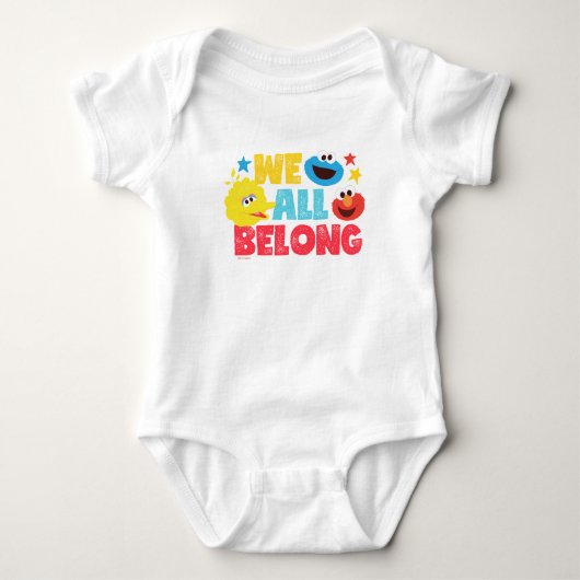 We All Belong Stars Romper (Voorkant)