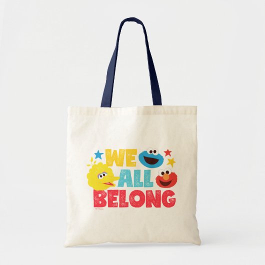 We All Belong Stars Tote Bag (Voorkant)