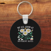 We All Grow At Different Rates Back To School Teac Sleutelhanger (Voorkant)