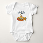 We All live in a Yellow Submarine, Ocean Beach Romper (Voorkant)
