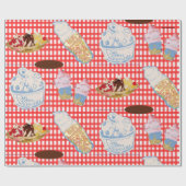 We All Scream For Ice Cream Cadeaupapier (Vlak)