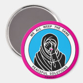 We All Weep The Same 3 Pink_3” Magneet (Voorkant / Achterkant)
