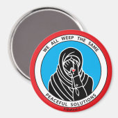 We All Weep The Same 3 Red_3” Magneet (Voorkant / Achterkant)