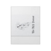 We allemaal Heroes-notitieblok Notitieblok (Linkerzijde)