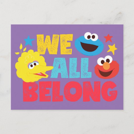We allen Belong Stars Briefkaart (Voorkant)