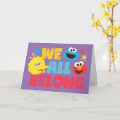 We allen Belong Stars Kaart (Gele Bloem)