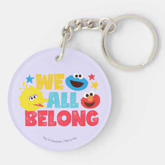 We allen Belong Stars Sleutelhanger (Achterkant)