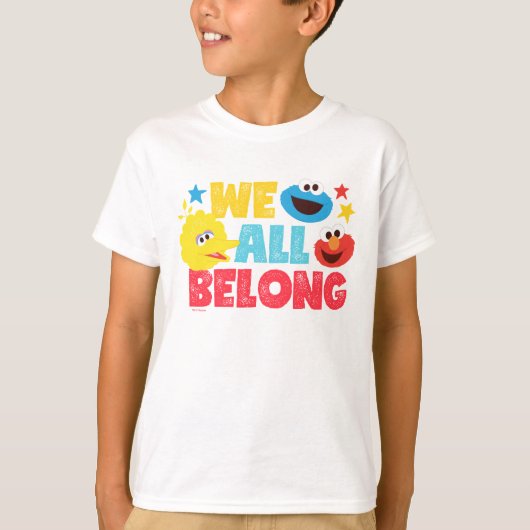 We allen Belong Stars T-shirt (Voorkant)