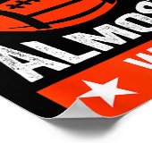 We Almost Always Almost Win , Funny Football Fans  Poster (Hoek)