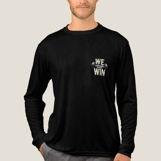 We Almost Always Almost Win Tri-Blend Shirt (Voorkant volledig)