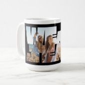 "We Are a Team" Custom Photo Mug Koffiemok (Voorkant links)