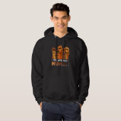 We Are All Human African Pride Black History Month Hoodie (Voorkant volledig)