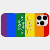 We Are All Human LGBTQ Pride Maand Case-Mate iPhone Case (Achterkant (horizontaal))