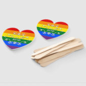 We Are All Human LGBTQ Pride Maand Handwaaier (Niet-gemonteerd)