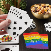 We Are All Human LGBTQ Pride Maand Pokerkaarten (Insitu)