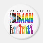 We are all human magneet (Voorkant)